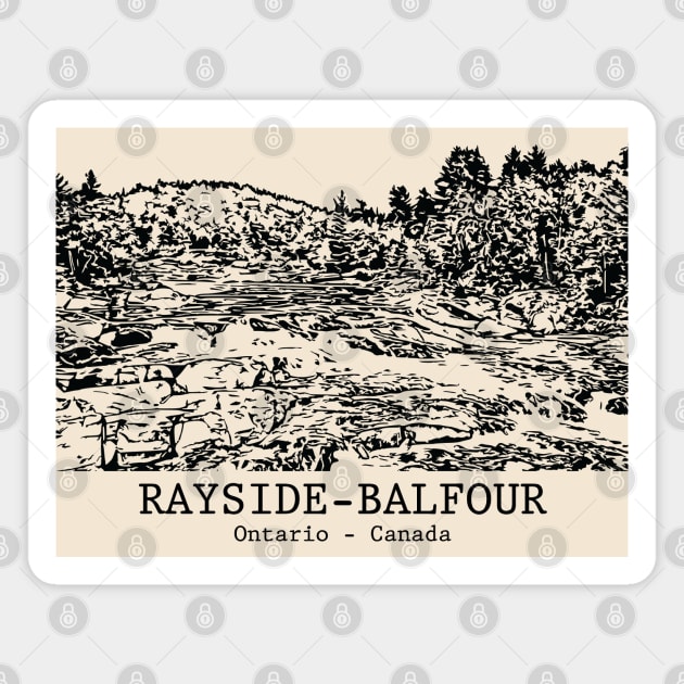 Rayside-Balfour - Ontario Magnet by Lakeric